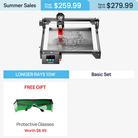 Longer RAY5 10W/20W Laser Engraver