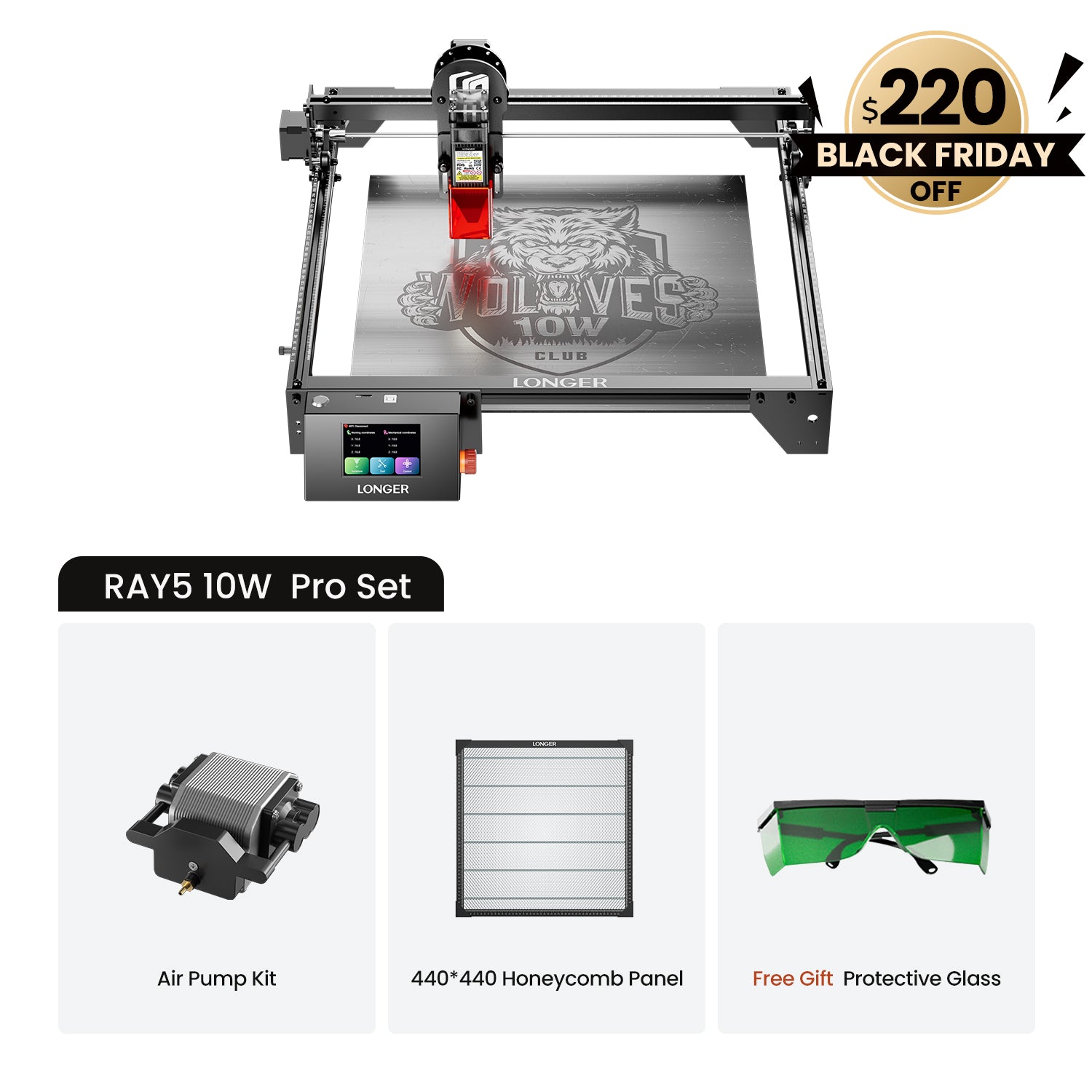 Incisore laser Ray5 10w