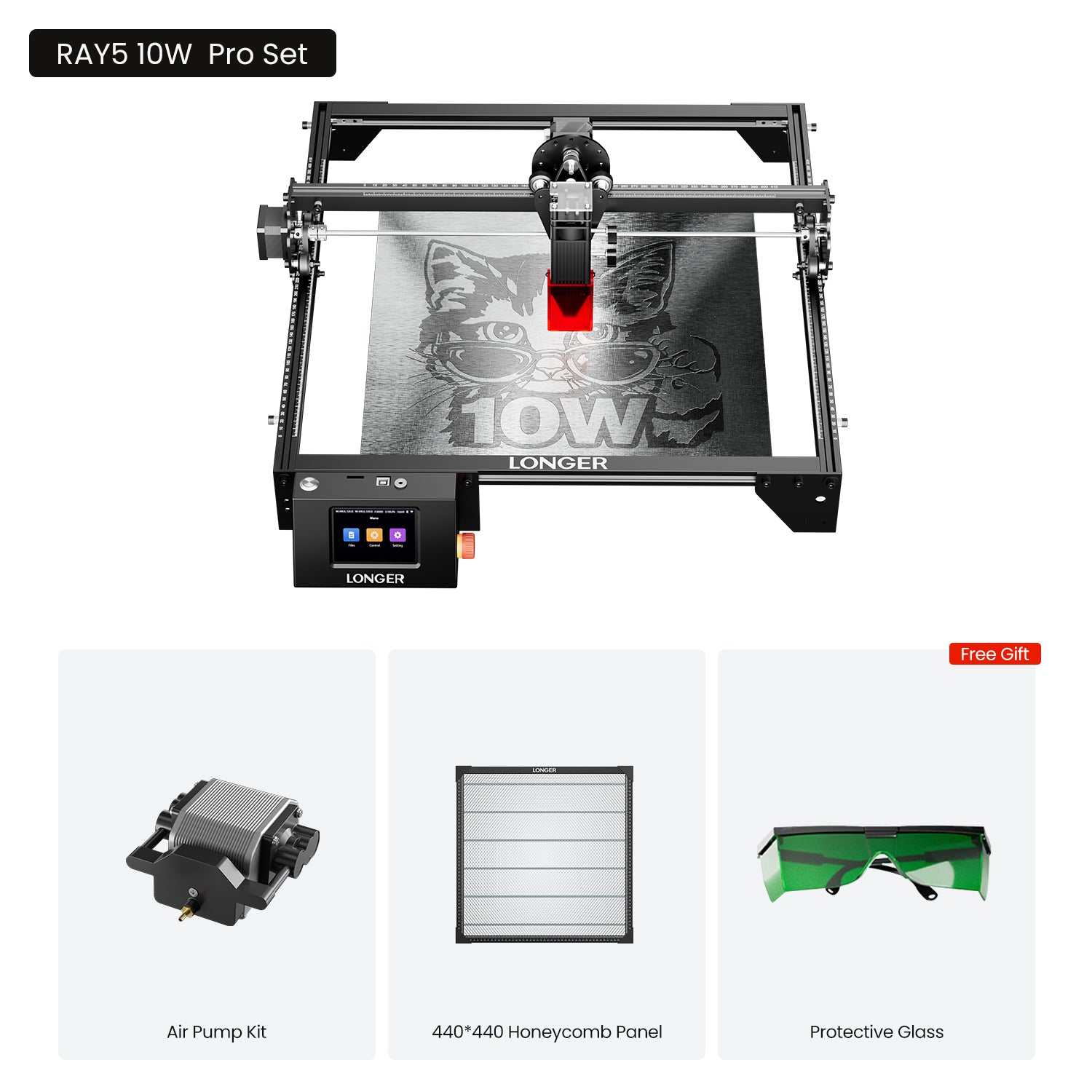 Longer Ray5 10W/20W Laser Engraver