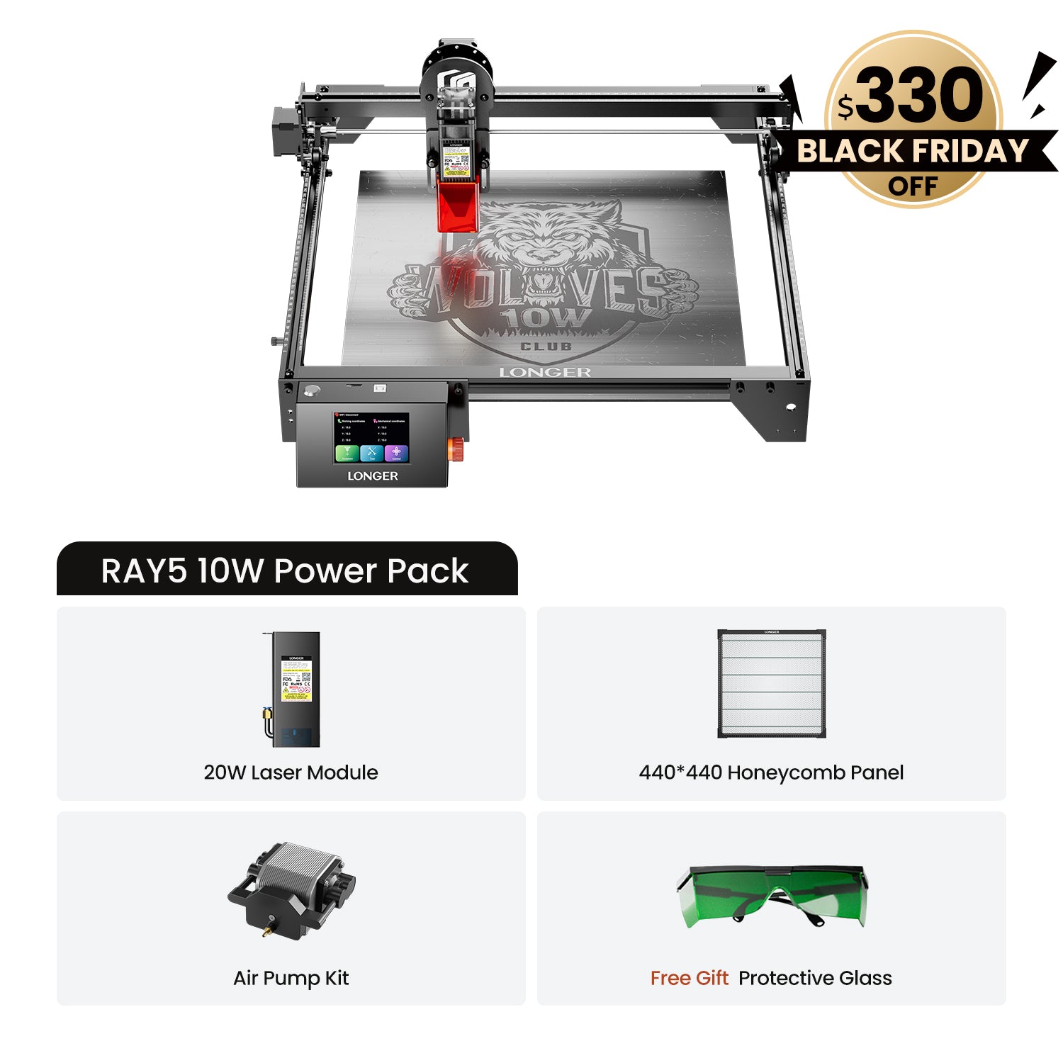 Incisore laser Ray5 10w
