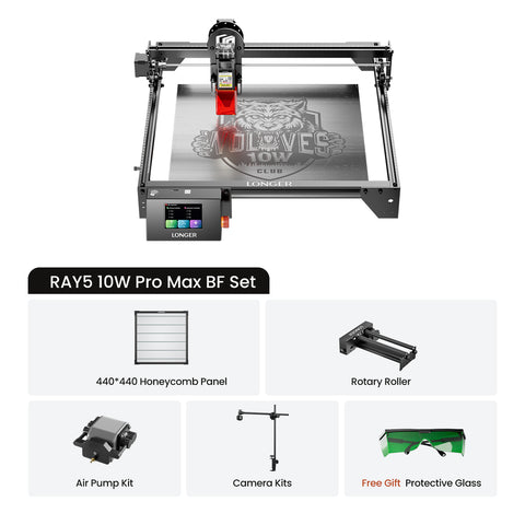 RAY5 10W Láser grabador