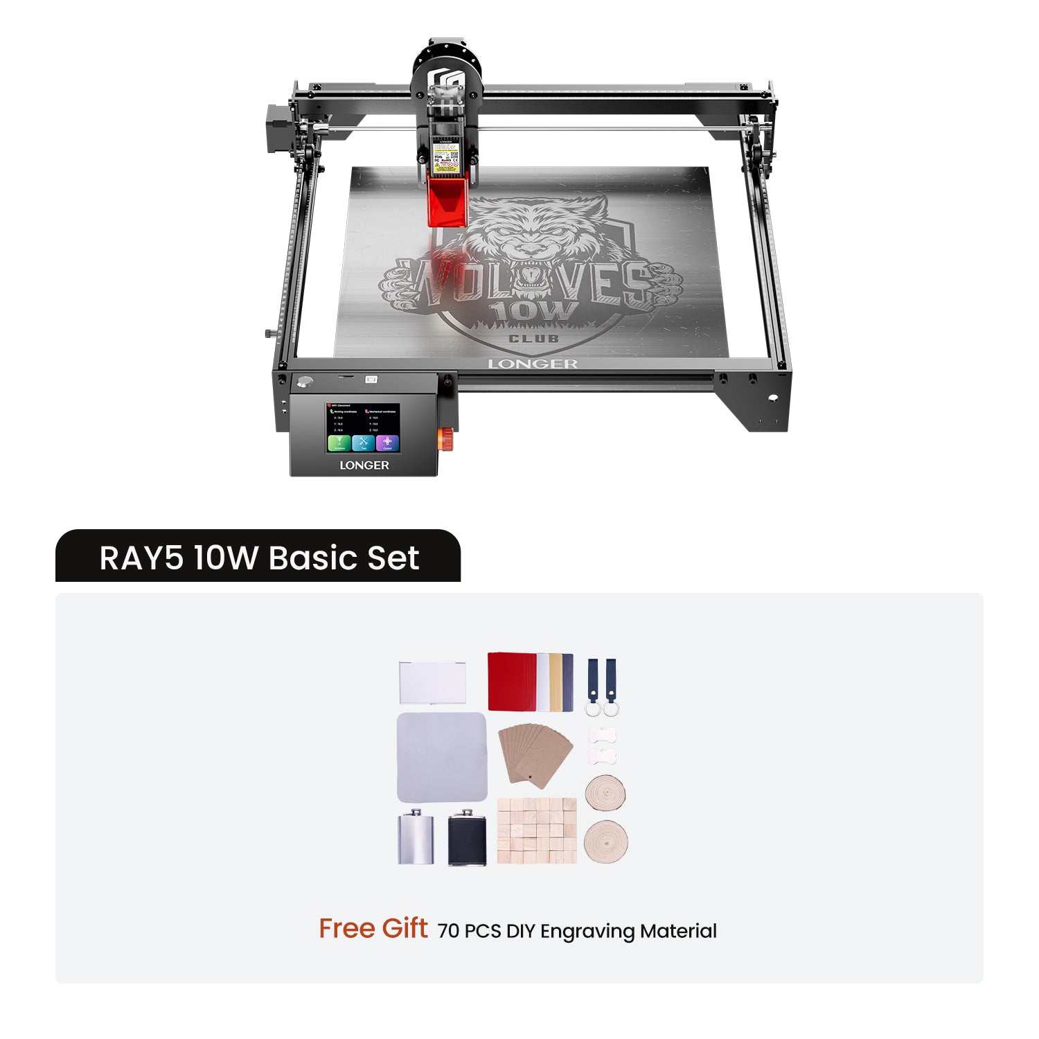 Longer Ray5 10W/20W Laser Engraver