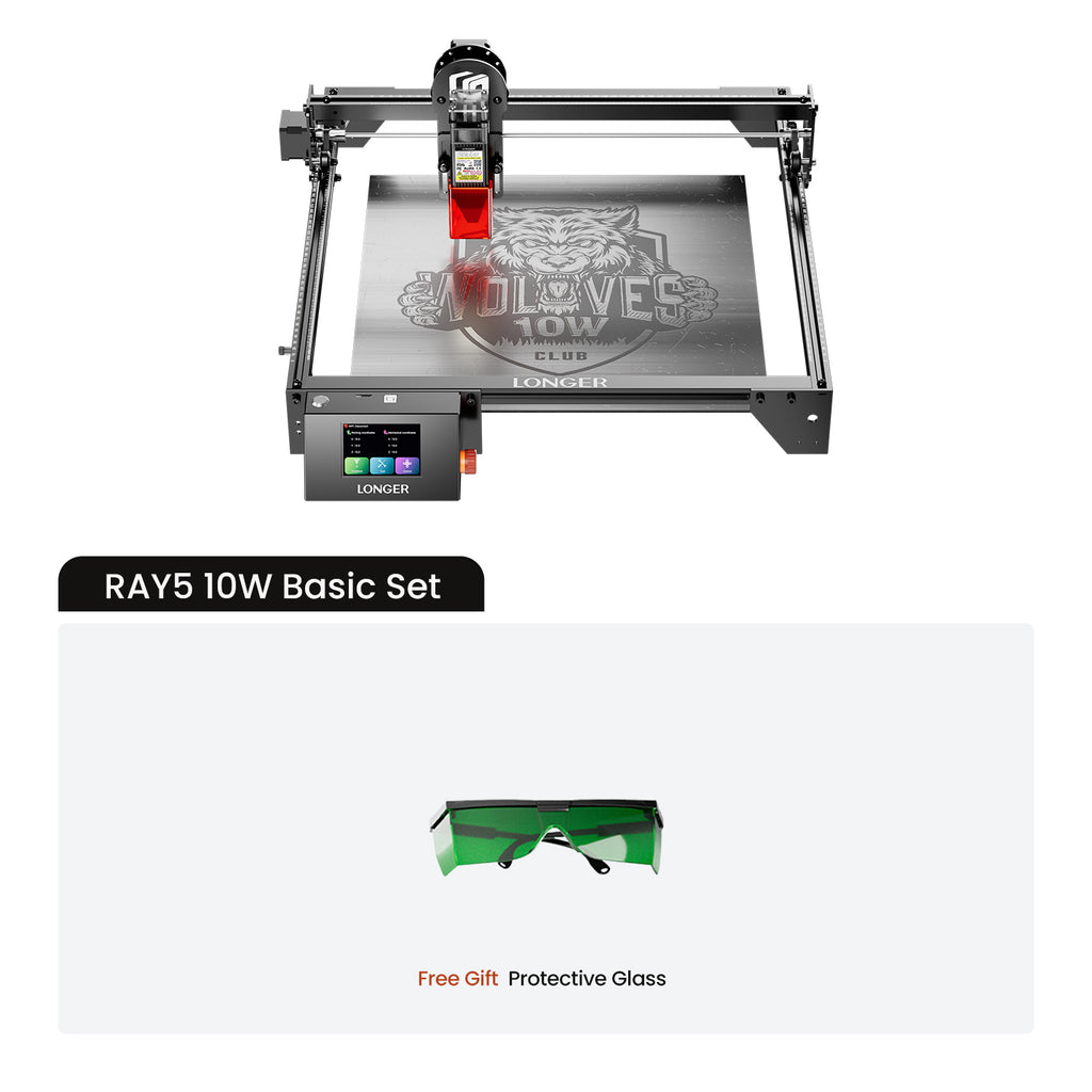 RAY5 10W Láser grabador