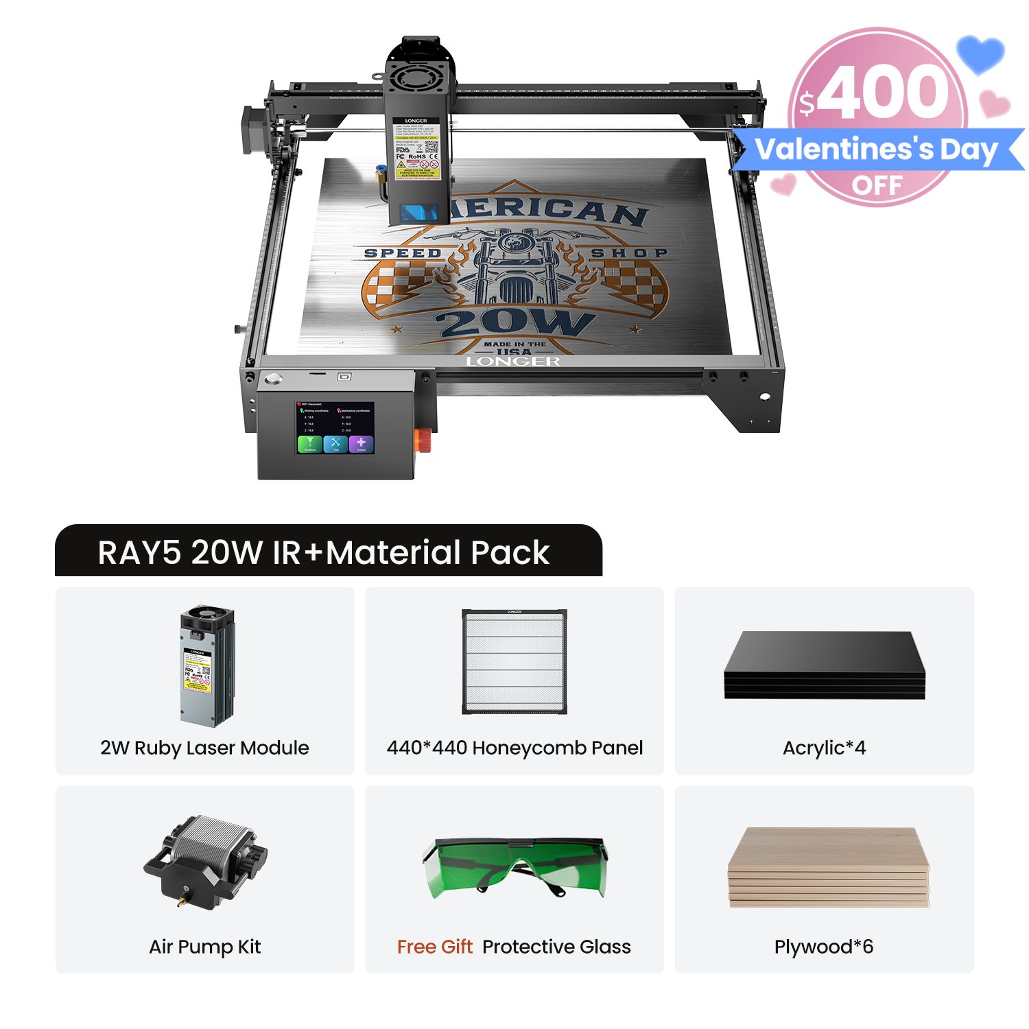 Ray5 20w Graveur laser