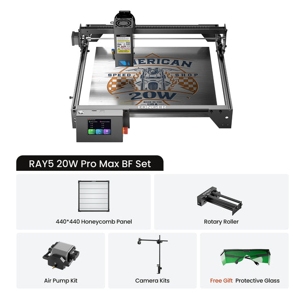 Longer Ray5 10W/20W Laser Engraver