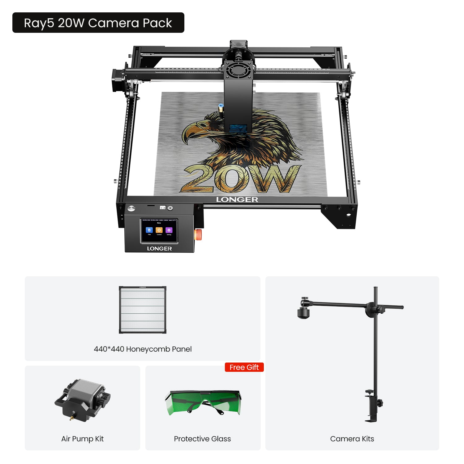 Longer Ray5 20W Laser Engraver