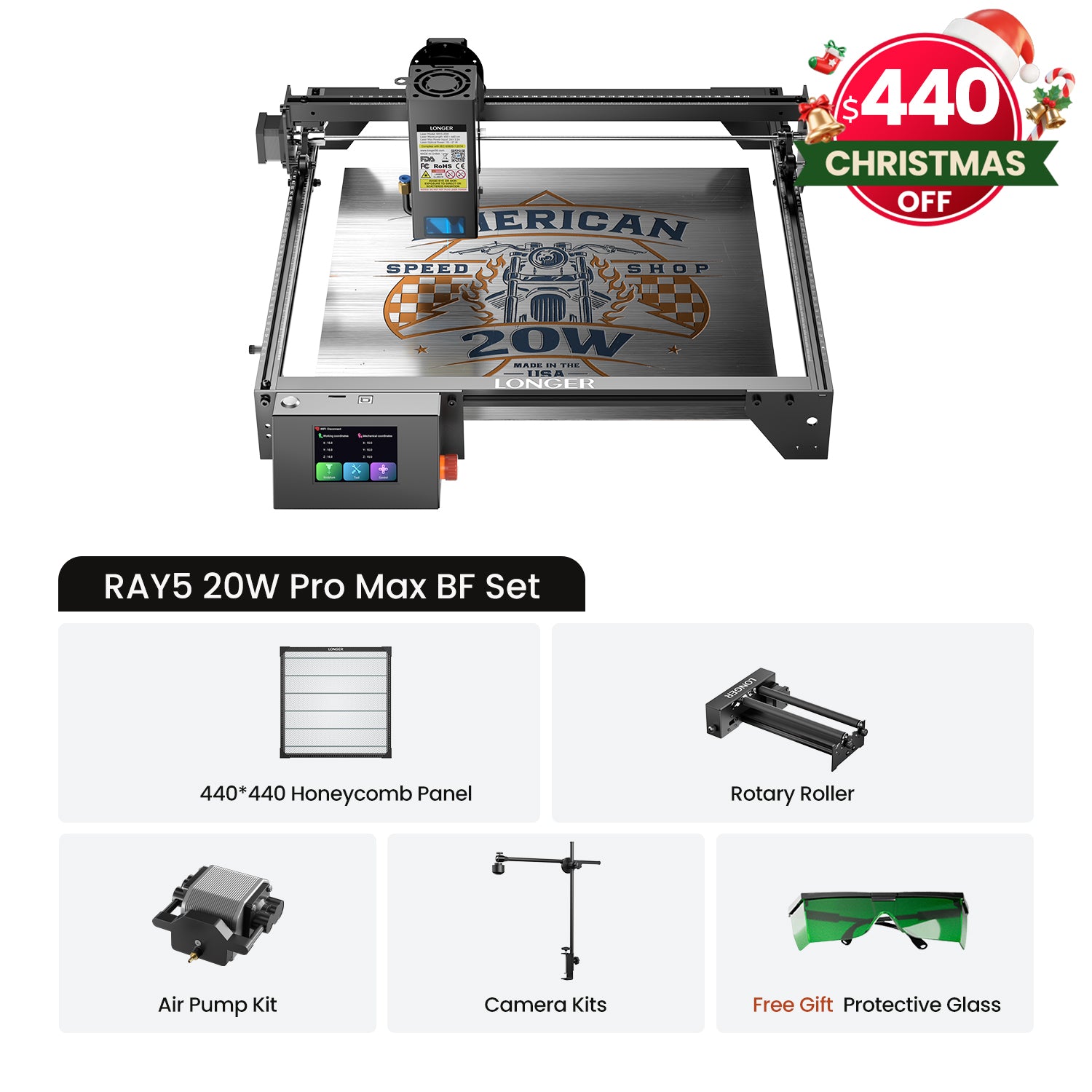 Longer Ray5 20W Laser Engraver