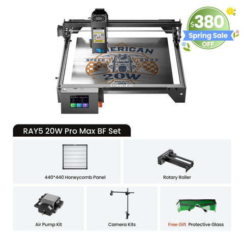 RAY5 10W Láser grabador