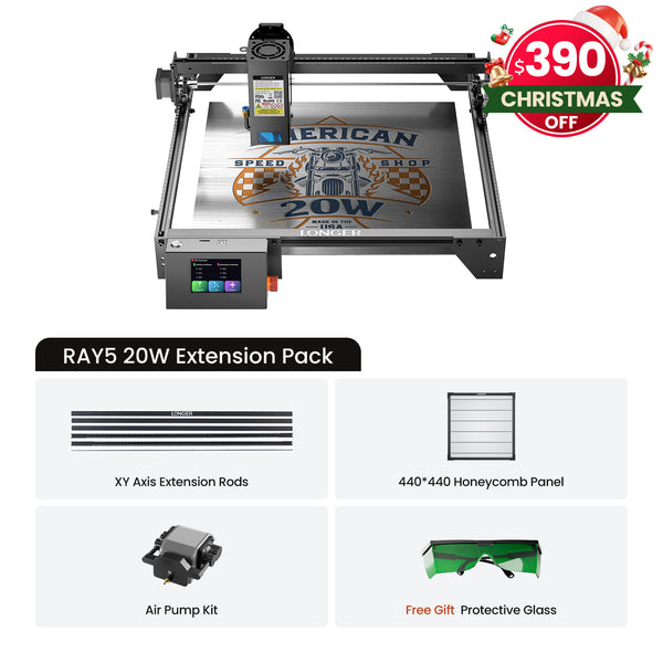 Longer Ray5 20W Laser Engraver