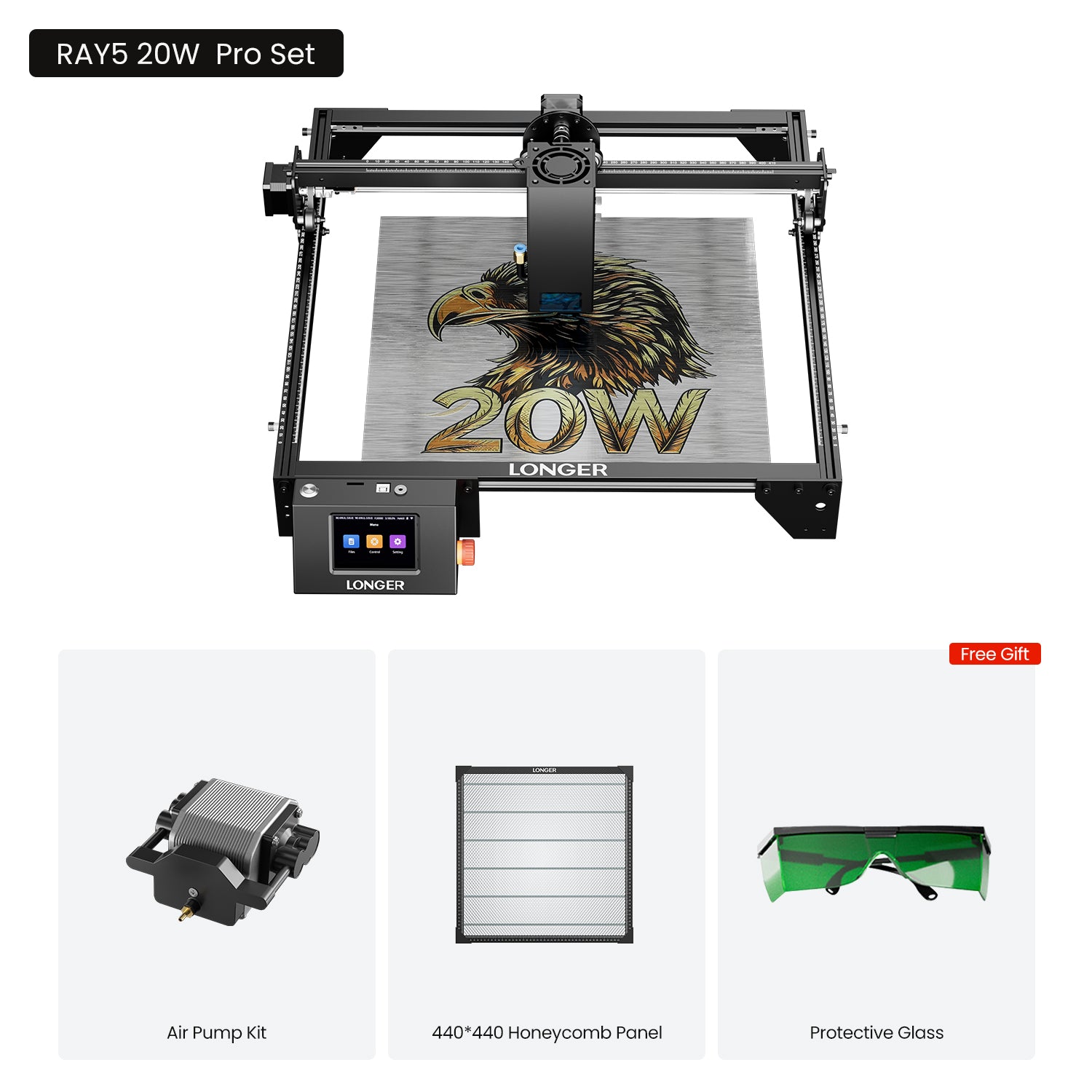 Longer Ray5 10W/20W Laser Engraver