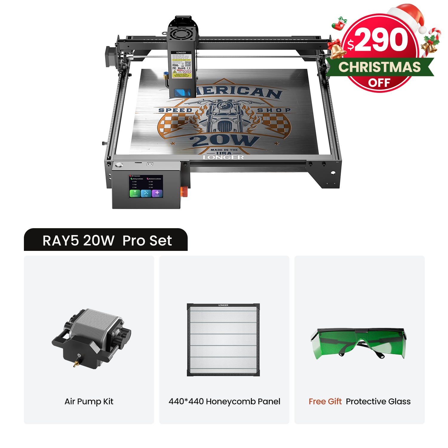 Longer Ray5 20W Laser Engraver