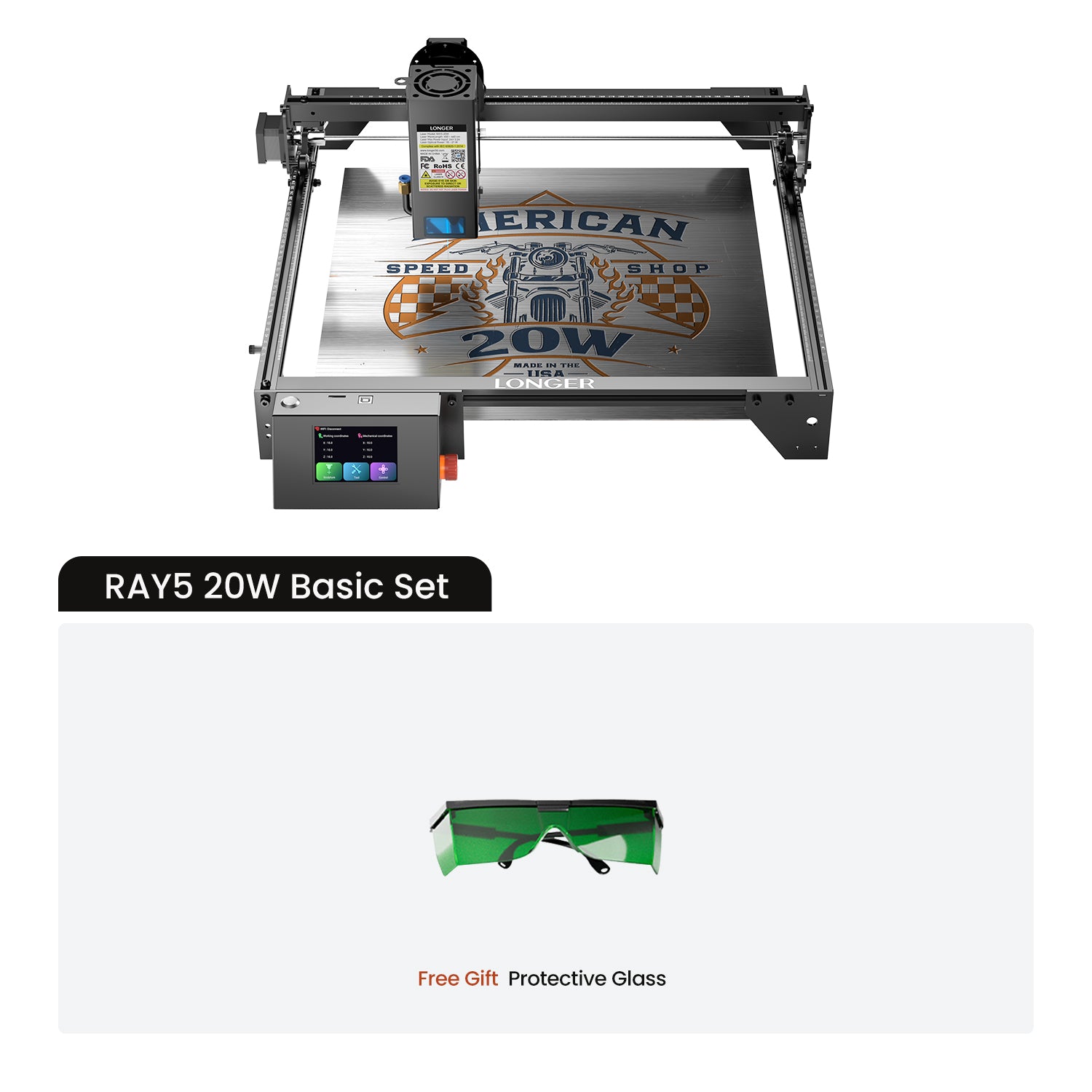 Longer Ray5 10W/20W Laser Engraver