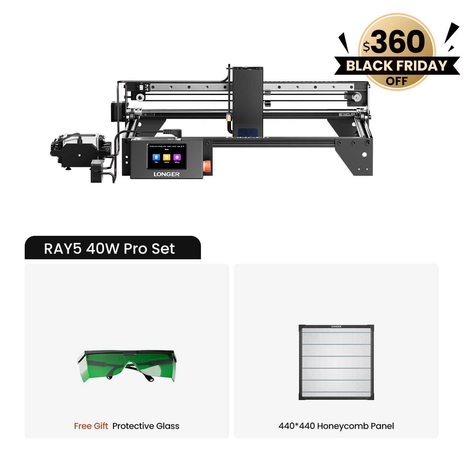 Longer Ray5 40W Laser Engraver