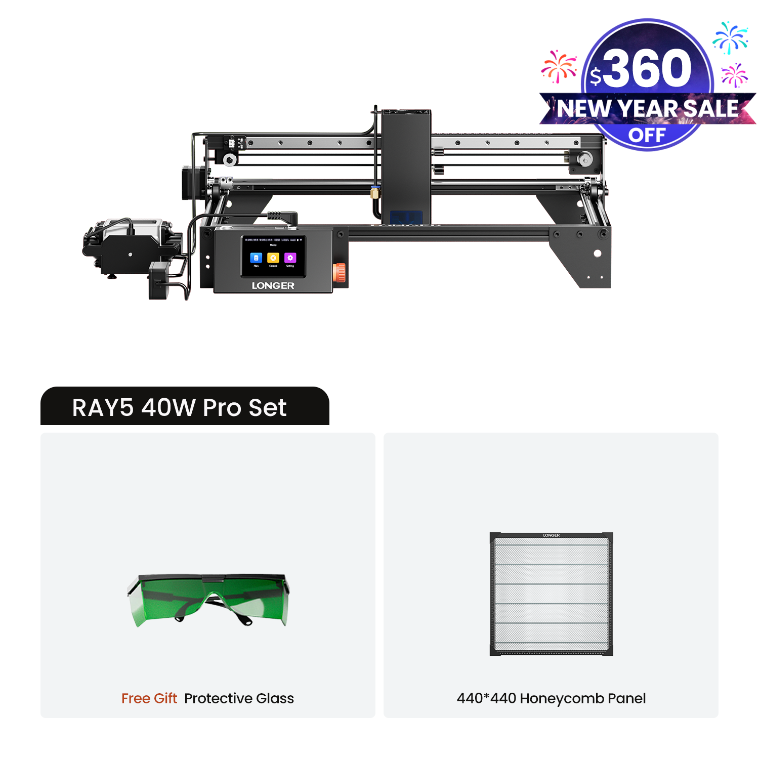 Longer Ray5 40W Laser Engraver