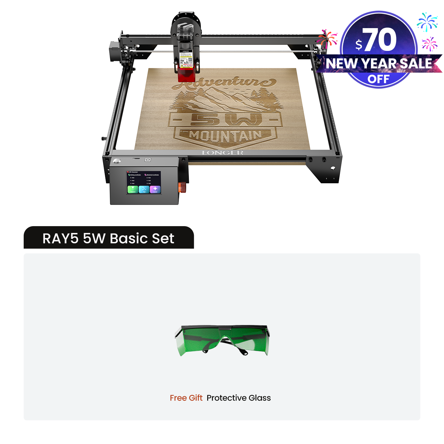 Longer Ray5 5W Laser Engraver