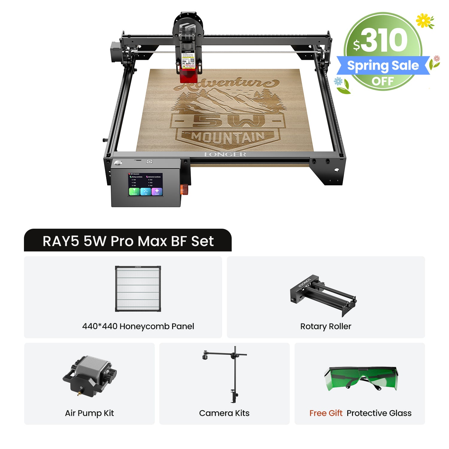 Longer Ray5 5W Laser Engraver