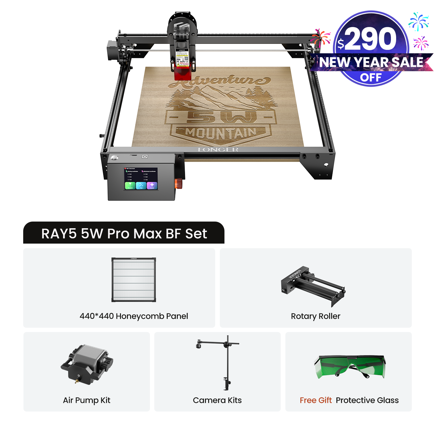 Longer Ray5 5W Laser Engraver