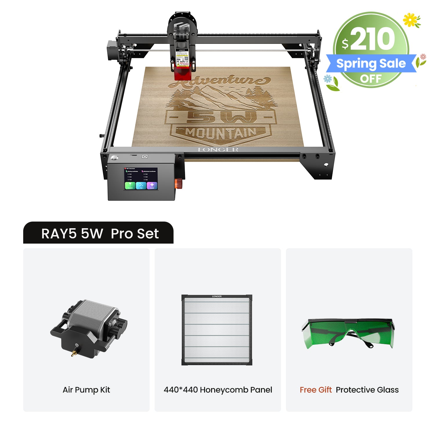 Longer Ray5 5W Laser Engraver