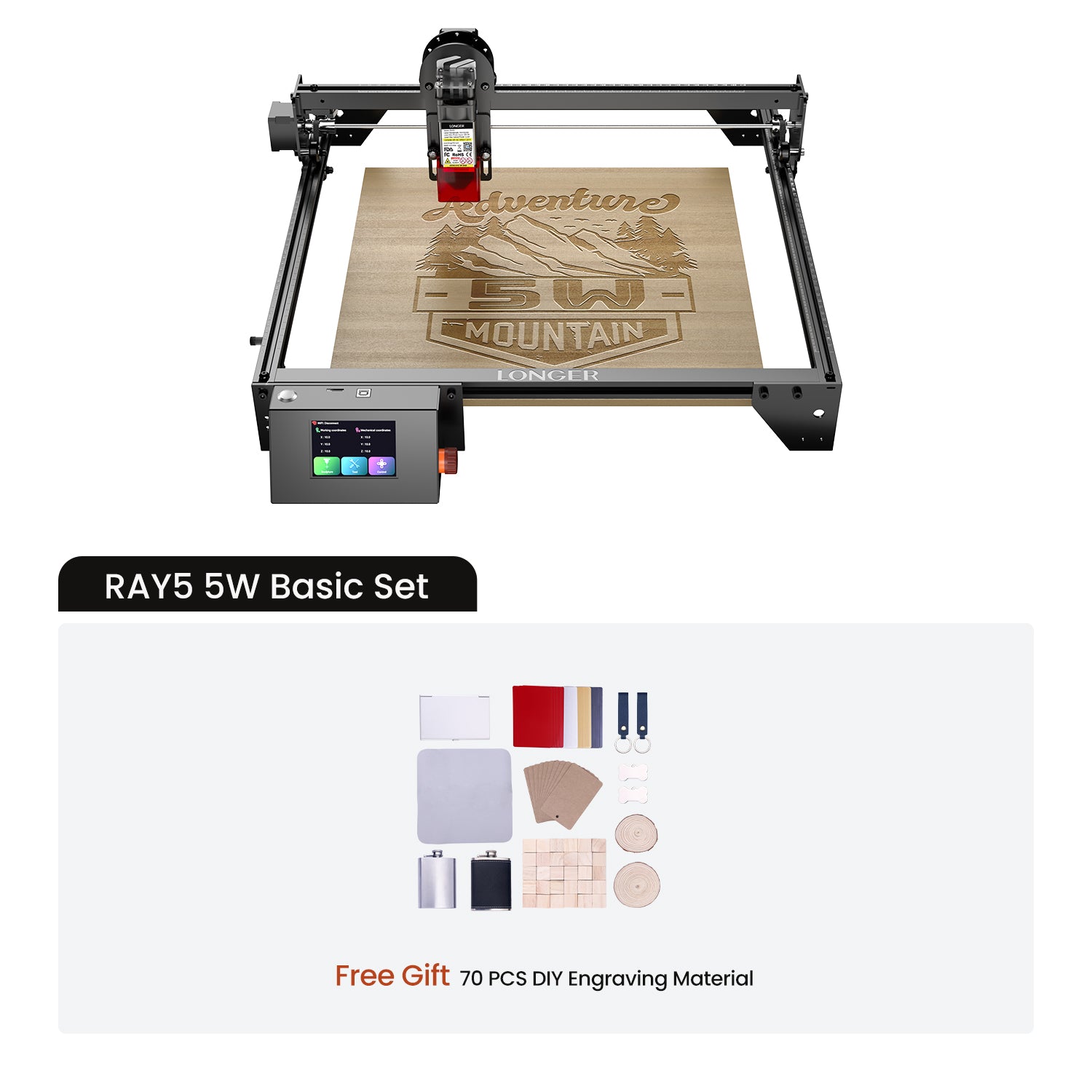 RAY5 5W Laser graveur