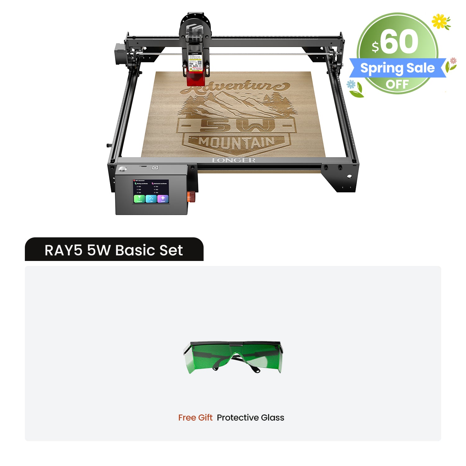 Longer Ray5 5W Laser Engraver