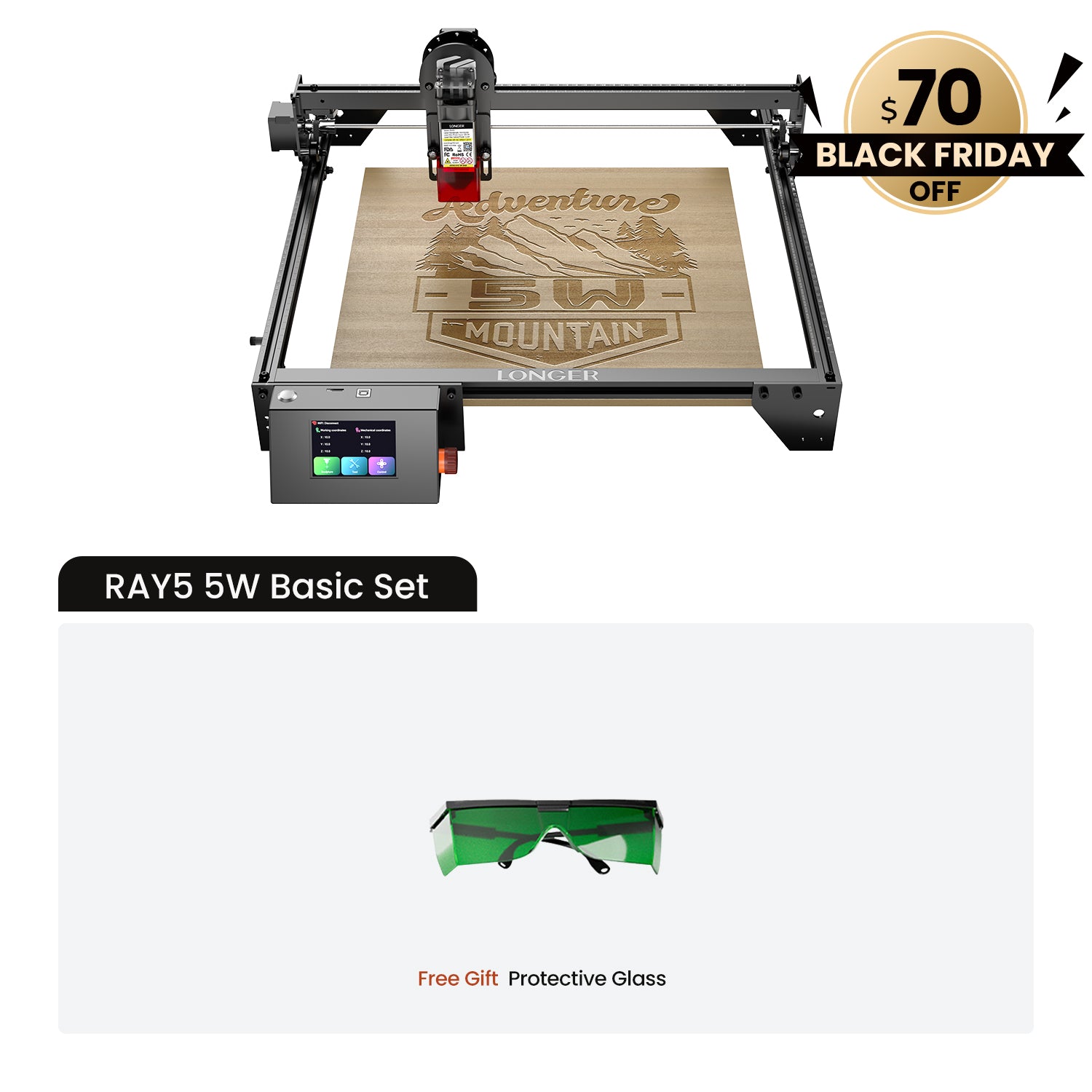 Ray5 5W Graveur laser