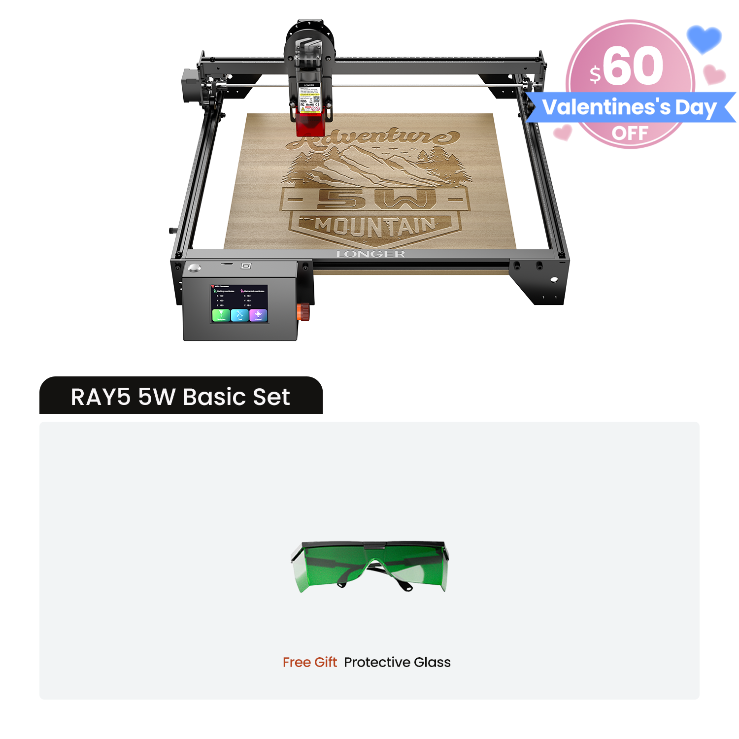 Longer Ray5 5W Laser Engraver