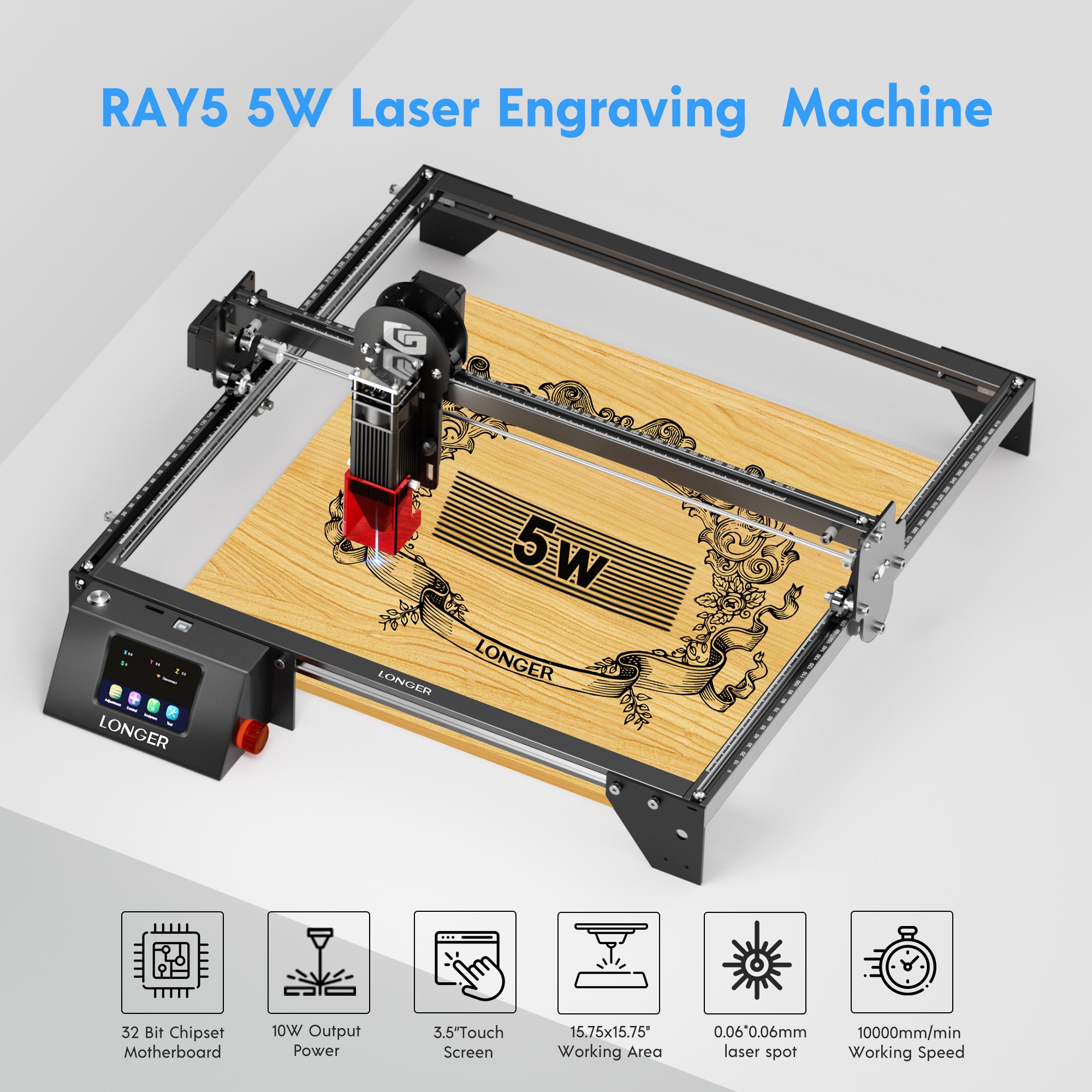 Longer RAY5 5W Laser Engraver