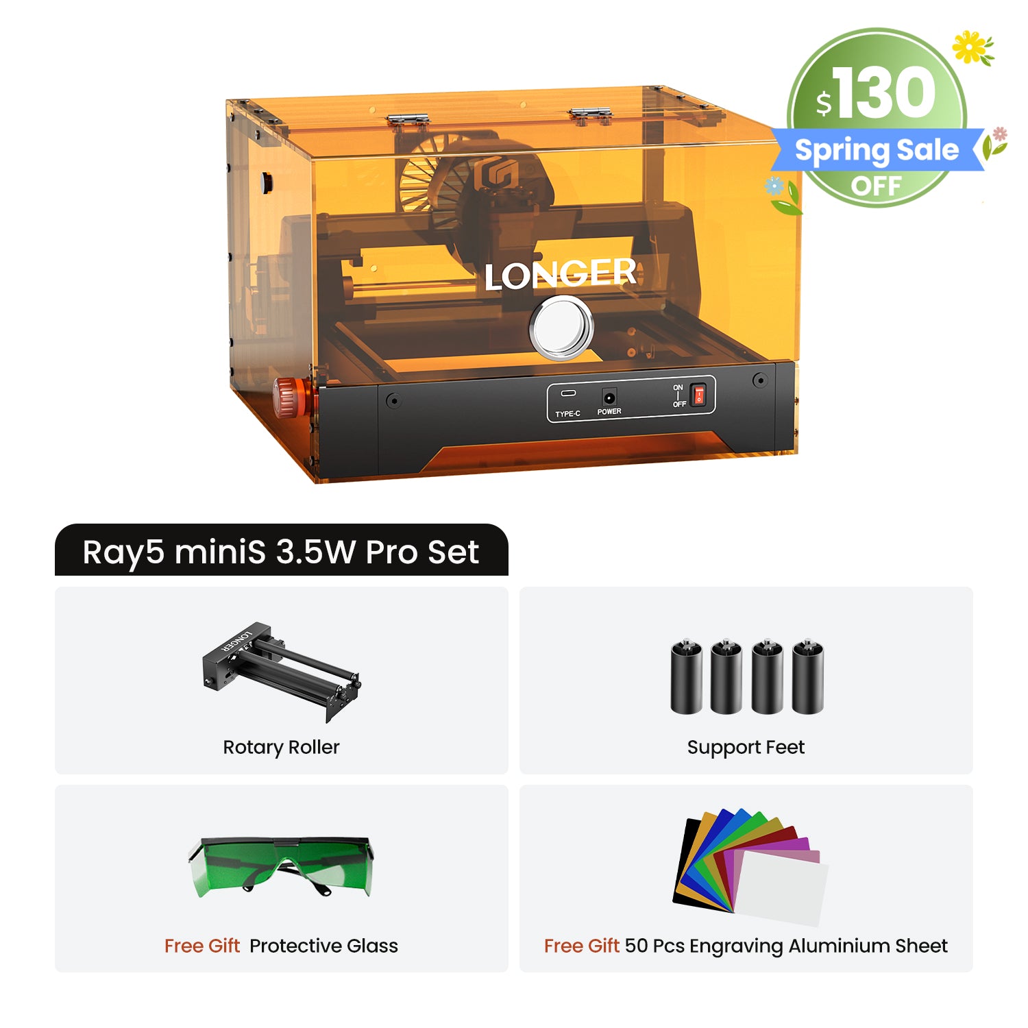 Longer Ray5 miniS Laser Engraver