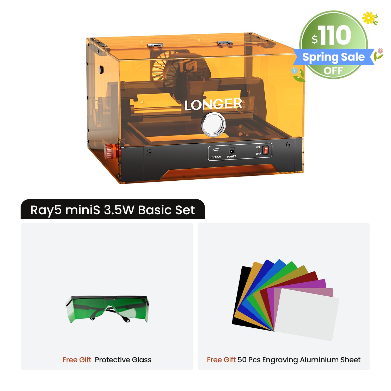 Longer Ray5 miniS Laser Engraver