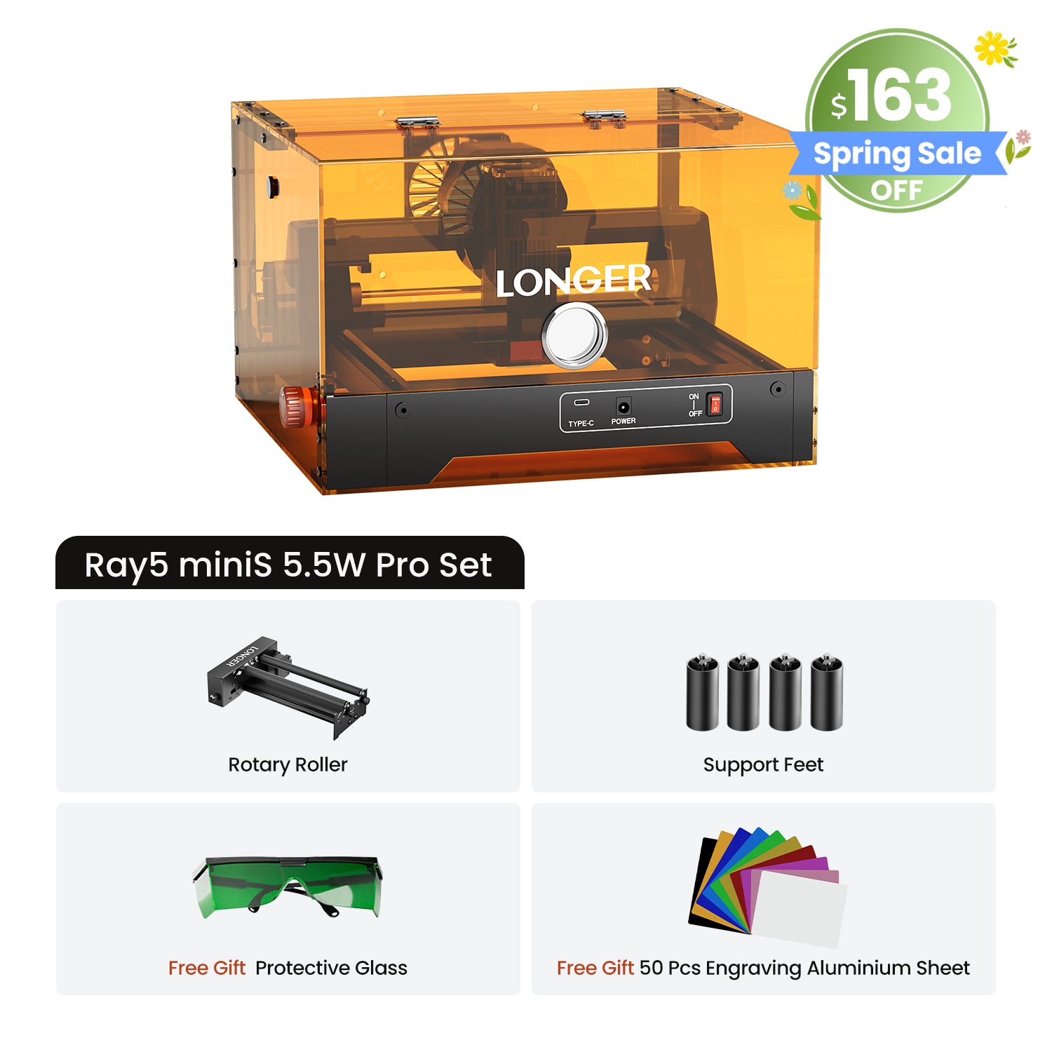 Longer Ray5 miniS Laser Engraver