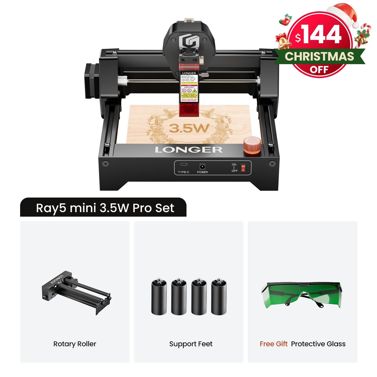 Longer Ray5 mini Laser Engraver