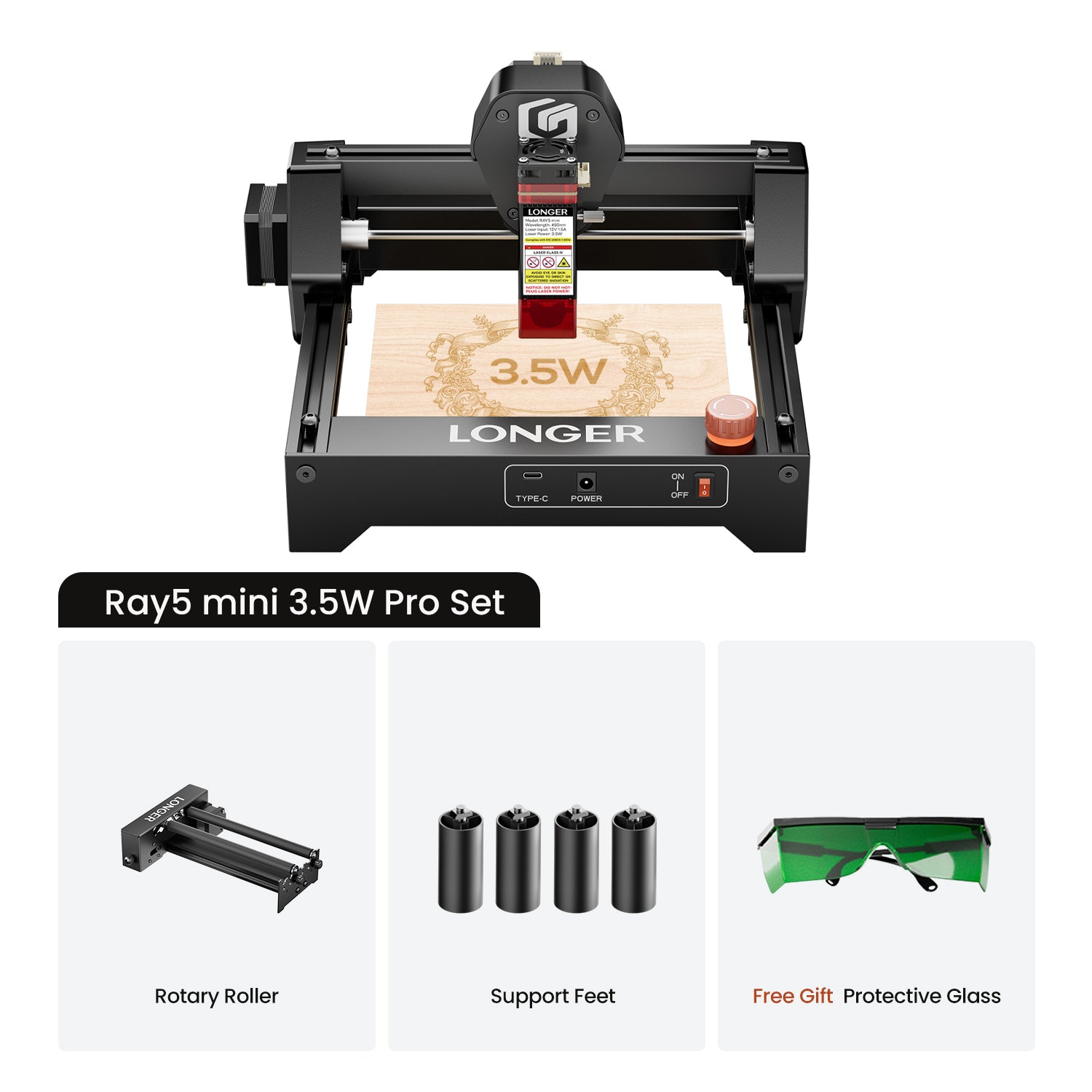 Longer Ray5 mini Laser Engraver