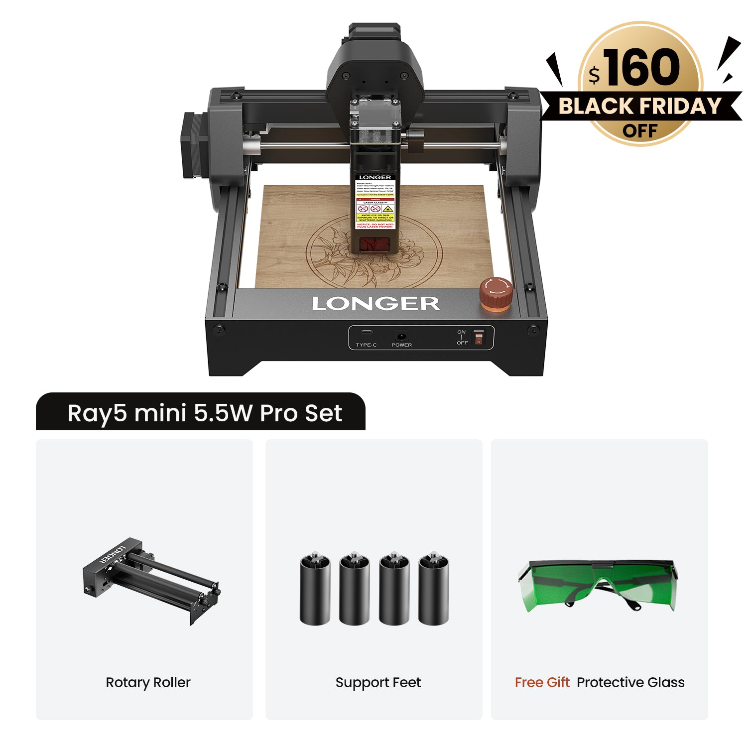 Longer Ray5 mini Laser Engraver