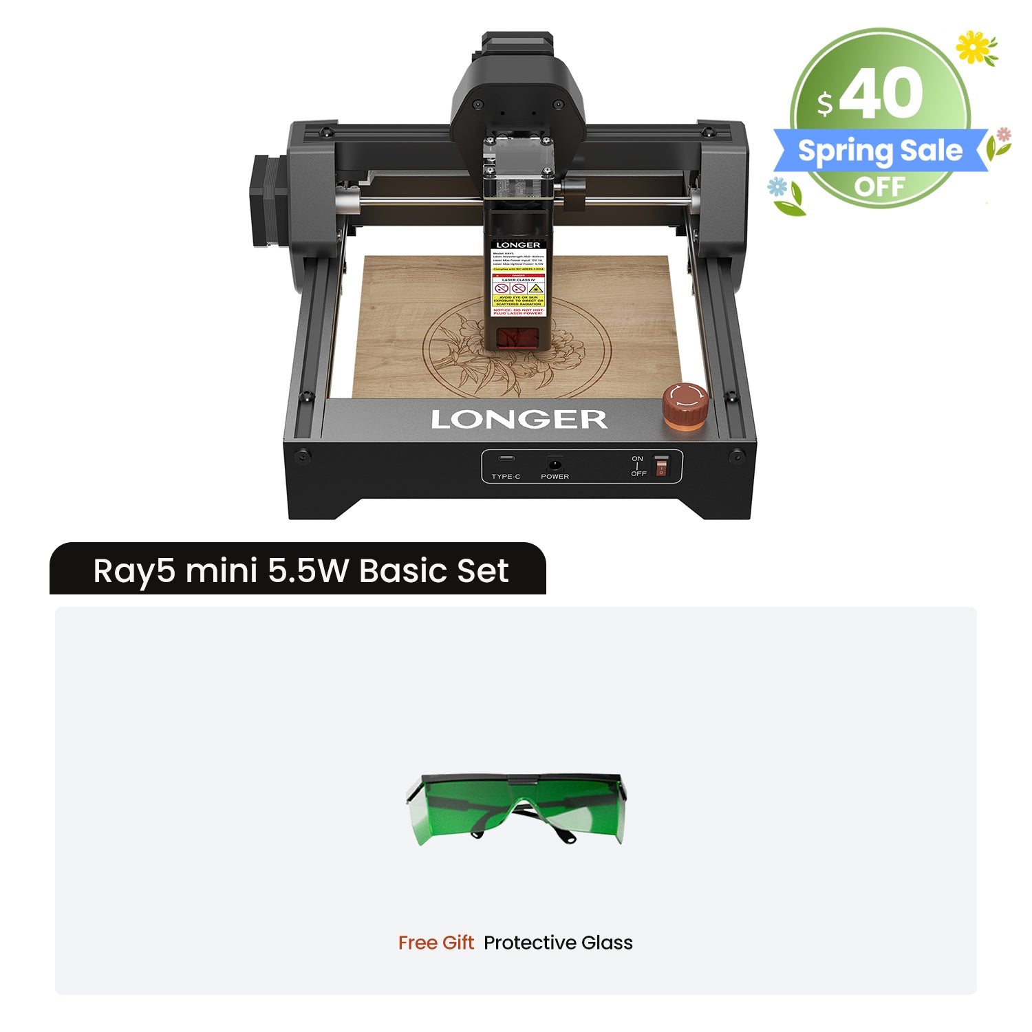 Longer Ray5 mini Laser Engraver