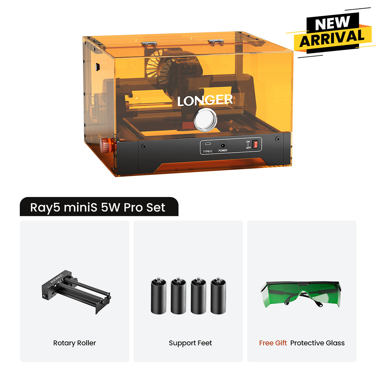 Longer Ray5 miniS Laser Engraver