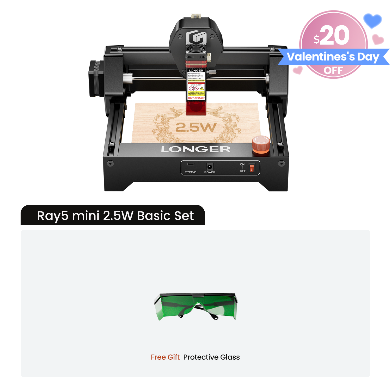 Longer Ray5 mini Laser Engraver