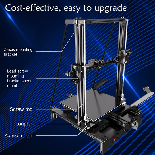 Longer LK5 Pro Dual Z-axis Upgrade Kits with Lead Screw