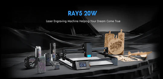 LONGER Research: Innovations in Ray5 20W Laser Engraving for Ceramic Art