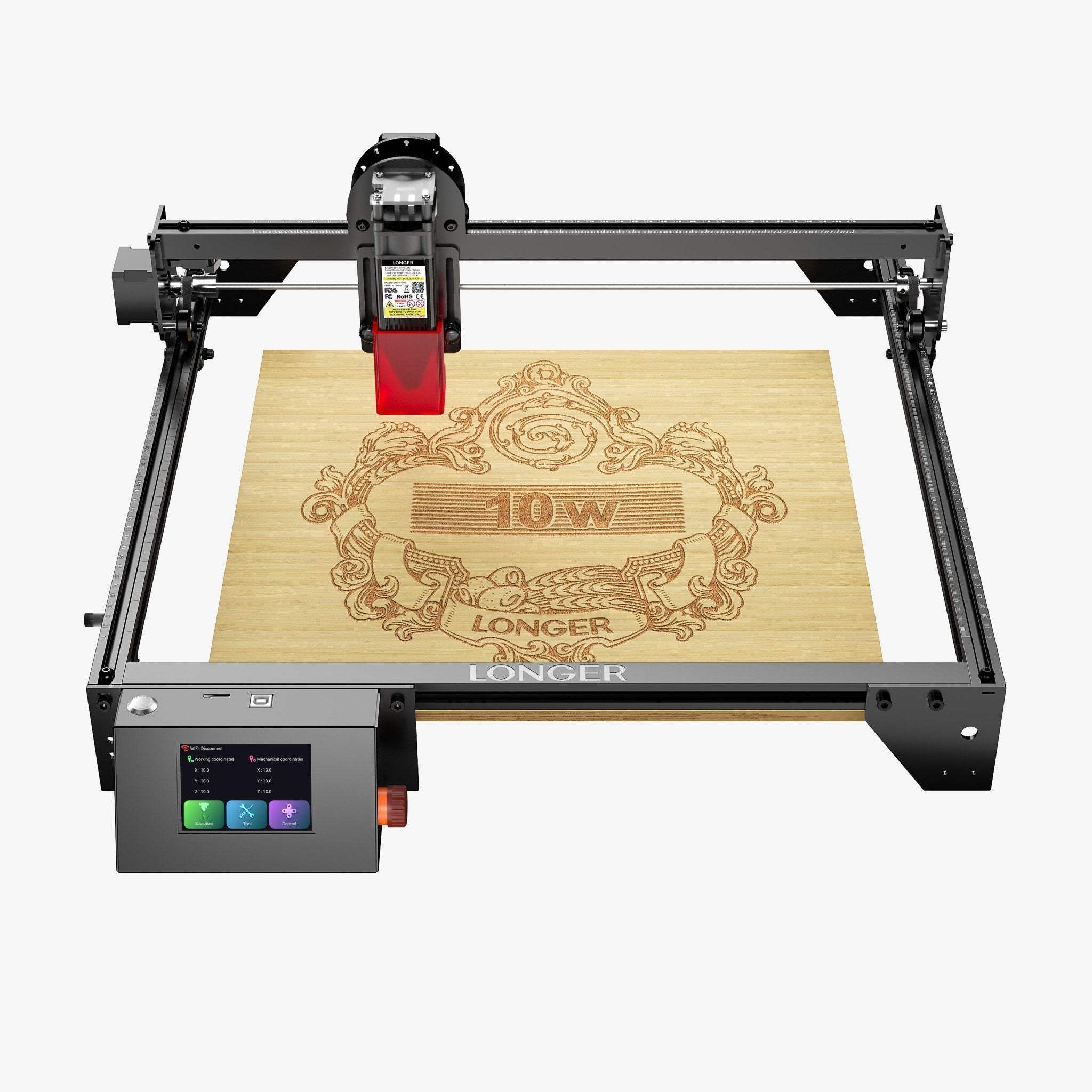 Longer RAY5 10W Laser Engraver Bundle - LONGER