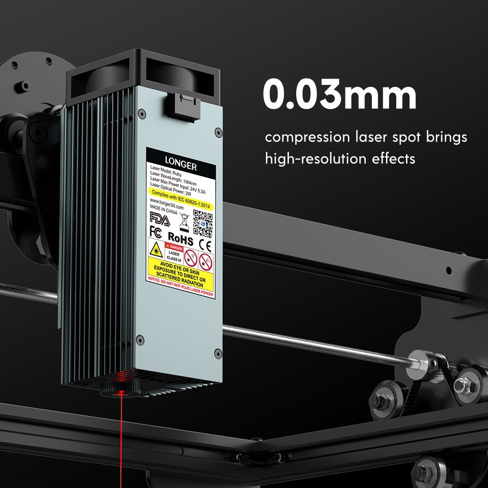 LONGER Ruby Pulsed Infrared Laser Module for Laser B1 / RAY5 Series ...
