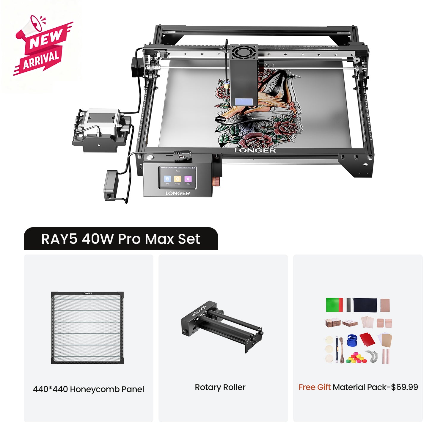 Longer Ray5 40W Laser Engraver