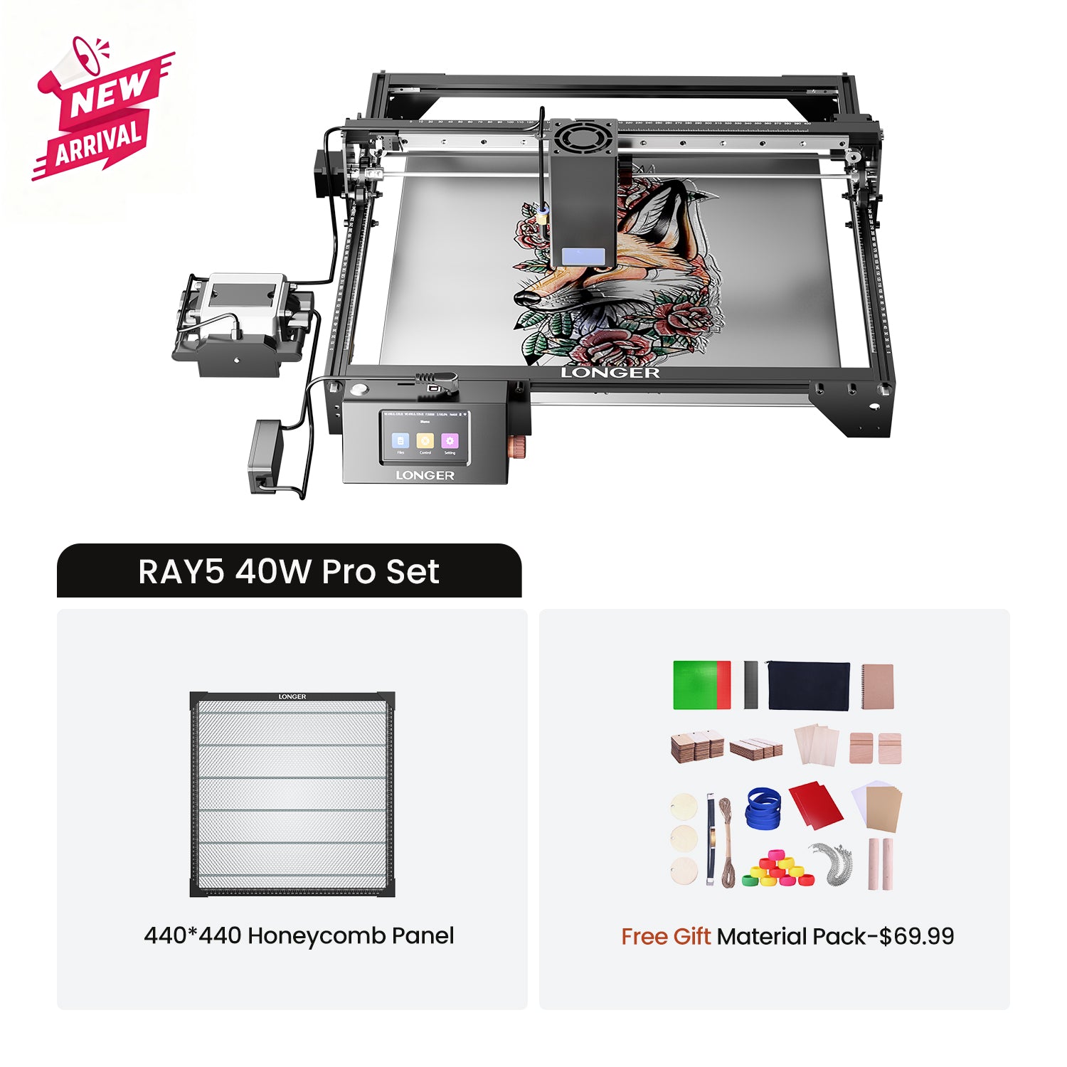 Longer Ray5 40W Laser Engraver