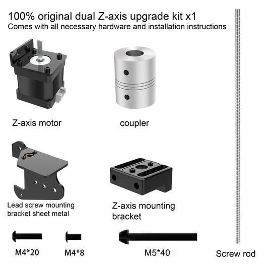 Längeres 3D Offizielles LK 3 Dual Z-Achsen Upgrade Kit mit Gewindespindel für LK5 Pro
