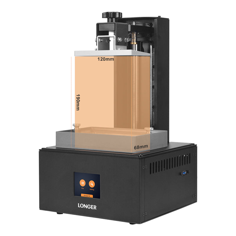 Orange 4K Resin 3D Printer - LONGER 3D 10